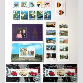 FRIM�RKER DANMARK | 2017 - Flotte enkeltm�rker + Miniark fra �rgangen 2017