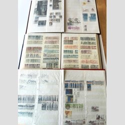 FRIM�RKER DANMARK | LAGER ST�LSTIK | �r 1933-2016 - 3 stk. gode b�ger med massere af m�rker - Stemplet