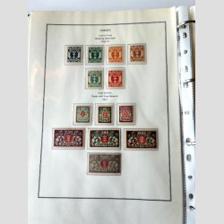 FRIM�RKER TYSKLAND/DANZIG  | P�n samling p� hjemmelavede albumsider, Postfrisk/Ubrugt/Stemplet (Se udsnit)  