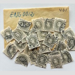 FRIM�RKER DANMARK | 1930 - AFA 191 - Chr. X 60 �r. - 20 �re gr� x 25 stk. i pose - Stemplet (AFA kr. 1.500)