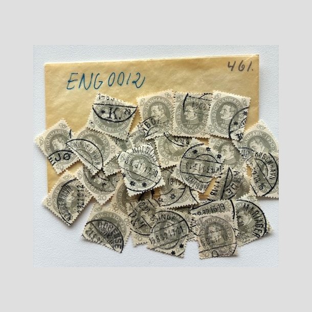 FRIM�RKER DANMARK | 1930 - AFA 191 - Chr. X 60 �r. - 20 �re gr� x 25 stk. i pose - Stemplet (AFA kr. 1.500)