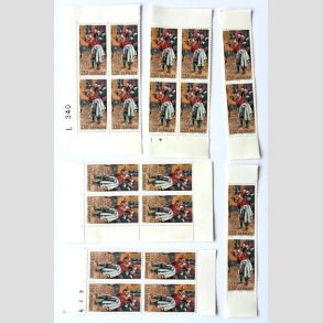 FRIM�RKER DANMARK | 1976 - AFA 624 - Hafnia 76, postillon - 130 �re x 20 stk. - Postfrisk