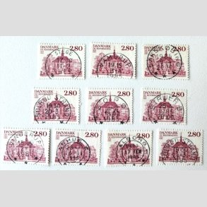 FRIM�RKER DANMARK | 1985 - AFA 825 - Reformerte meninghed 300 �r - 2,80 Kr. x 10 stk. - Pragt Stemplet