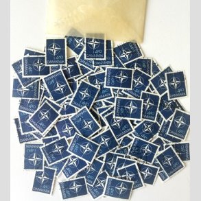FRIM�RKER DANMARK | 1989 - AFA 934 - Danmark i NATO 40 �r. - 4,40 Kr. pose med 100 stk. - Stemplet (AFA 800,-)