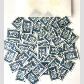 FRIM�RKER DANMARK | 1963 - AFA 417 - Postkonference - 60 �re bl� x 45 stk. - P�nt Stemplet 