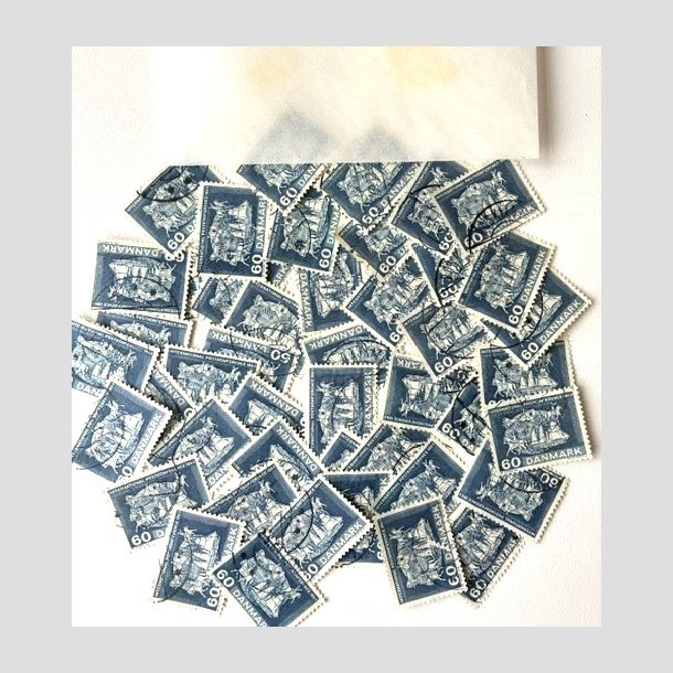 FRIM�RKER DANMARK | 1963 - AFA 417 - Postkonference - 60 �re bl� x 45 stk. - P�nt Stemplet 