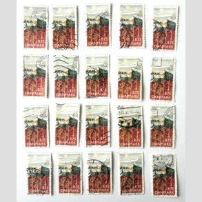 FRIM�RKER DANMARK | 1992 - AFA 1022 - Natur, Milj� og udvikling - 8,75 Kr. x 20 stk. - Stemplet