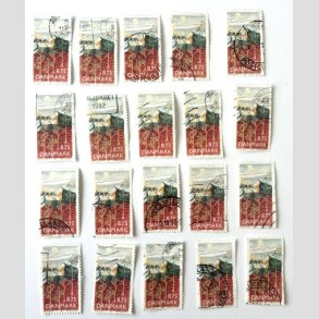 FRIM�RKER DANMARK | 1992 - AFA 1022 - Natur, Milj� og udvikling - 8,75 Kr. x 20 stk. - Stemplet