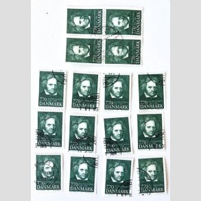 FRIM�RKER DANMARK | 1989 - AFA 945 - B. S. Ingemann - 7,70 Kr. x 16 stk. - P�nt Stemplet 