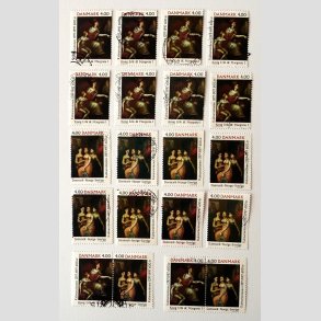 FRIM�RKER DANMARK | 1997 - AFA 1150-51 - Kalmarunionen - i s�t x 10 stk.  - Stemplet