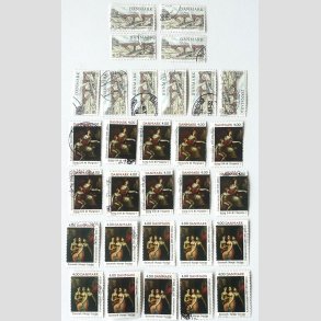 FRIM�RKER DANMARK | 1997 - AFA 1149+1150-51 - 10 stk. af hvert m�rke - Stemplet