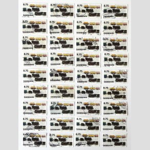 FRIM�RKER DANMARK | 1995 - AFA 1105 - Dansk leget�j - 8,75 Kr. flerfarvet x 36 stk. - Stemplet