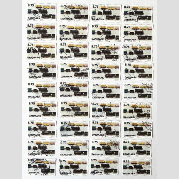 FRIM�RKER DANMARK | 1995 - AFA 1105 - Dansk leget�j - 8,75 Kr. flerfarvet x 36 stk. - Stemplet
