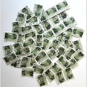 FRIM�RKER DANMARK | 1983 - AFA 785 - �ldre i samfundet - 2,00 Kr. x 50 stk. p�ne m�rker - Stemplet