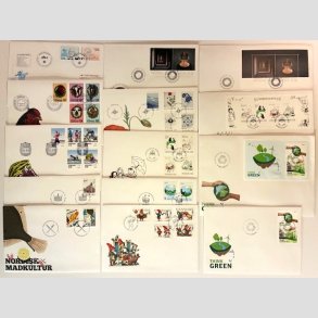 FRIM�RKER DANMARK | 2016 - FDC fra �rgang 2016 incl. miniark