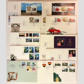 FRIM�RKER DANMARK | 2017 - FDC fra �rgang 2017 incl. miniark