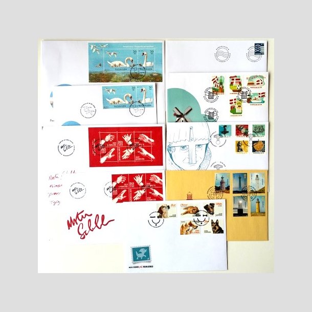 FRIM�RKER DANMARK | 2019 - FDC fra �rgang 2019 incl. miniark