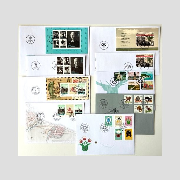 FRIM�RKER DANMARK | 2020 - FDC fra �rgang 2020 incl. miniark