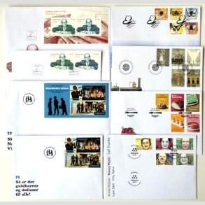 FRIM�RKER DANMARK | 2021 - FDC fra �rgang 2021 incl. miniark