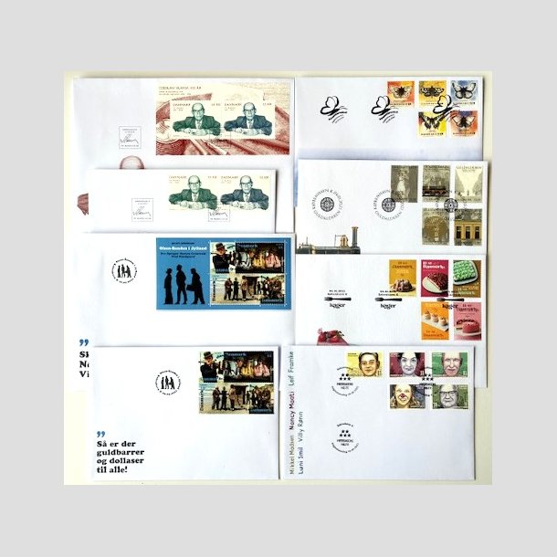 FRIM�RKER DANMARK | 2021 - FDC fra �rgang 2021 incl. miniark