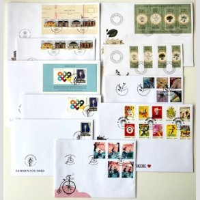 FRIM�RKER DANMARK | 2023 - FDC fra �rgang 2023 incl. miniark