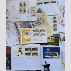 FRIMRKER DANMARK | FDC | Stor kasse med flere hundrede stk. af kun alle de bedre.  