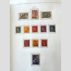 FRIM�RKER FINLAND | Fin samling i Stenderalbum frem til 1997. Bedst i det tidligere som er godt besat.