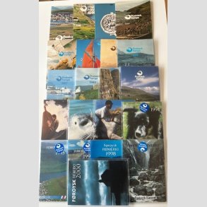 FRIM�RKER F�R�ERNE | 1979-2000 - 21 stk. �rsmapper (komplet minus 1997) - Postfrisk