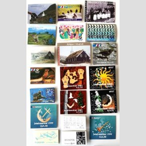 FRIM�RKER F�R�ERNE | 20 stk. frim�rkeh�fter alle forskellige - Postfrisk