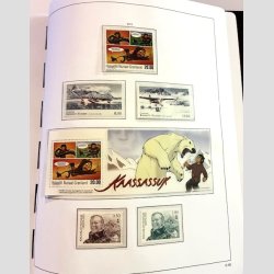 FRIM�RKER GR�NLAND | SAMLING + LAGER | Fin samling i Stender med meget postfrisk + noget lager  