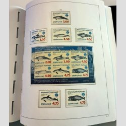 FRIM�RKER GR�NLAND | SAMLING + LAGER | Fin samling i Stender med meget postfrisk + noget lager  