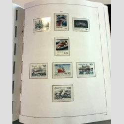 FRIM�RKER GR�NLAND | SAMLING + LAGER | Fin samling i Stender med meget postfrisk + noget lager  