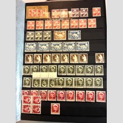 FRIM�RKER GR�NLAND | SAMLING + LAGER | Fin samling i Stender med meget postfrisk + noget lager  