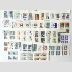 FRIM�RKER GR�NLAND | Godt lot med mange �vre Marginal 4-blokke - Postfrisk (Se billeder) 