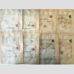 FRIM�RKER DANMARK | HELSAGER | Gl. samling p�ne helsager med alle fra f�r �r 1900 - Se billeder