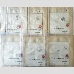 FRIM�RKER DANMARK | HELSAGER | Gl. samling p�ne helsager med alle fra f�r �r 1900 - Se billeder