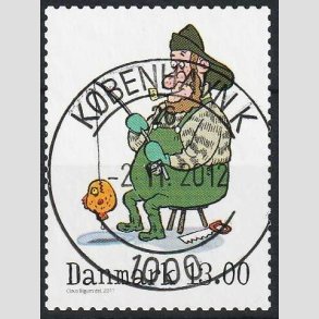 FRIM�RKER DANMARK | 2011 - AFA 1685 - Vintereventyr - 13,00 Kr. flerfarvet - Pragt Stemplet 