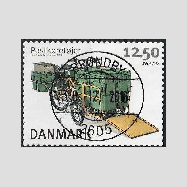 FRIMRKER DANMARK | 2013 - AFA 1741 - Postkretjer - 12,50 Kr. flerfarvet - Lux Stemplet 