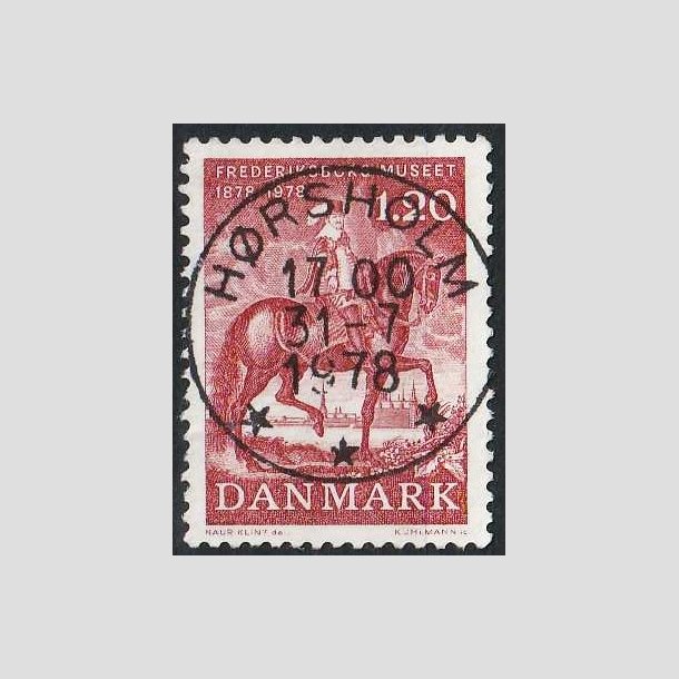 FRIMRKER DANMARK | 1978 - AFA 656 - Frederiksborgmuseet 100 r - 1,20 Kr. - Pragt Stemplet Hrsholm