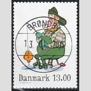 FRIM�RKER DANMARK | 2011 - AFA 1685 - Vintereventyr - 13,00 Kr. flerfarvet - Pragt Stemplet