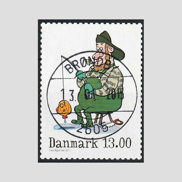 FRIMRKER DANMARK | 2011 - AFA 1685 - Vintereventyr - 13,00 Kr. flerfarvet - Pragt Stemplet