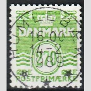 FRIM�RKER DANMARK | 1988 - AFA 894 - B�lgelinie - 270 �re lysgr�n - Pragt Stemplet Humleb�k