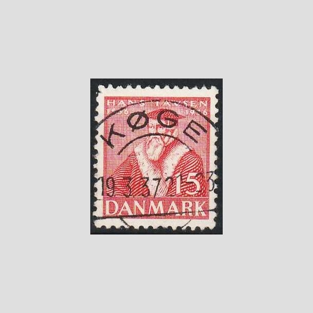 FRIMRKER DANMARK | 1936 - AFA 232 - Reformationen 15 re rd - Lux Stemplet Kge