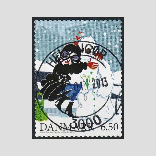 FRIMRKER DANMARK | 2010 - AFA 1637E - Vintereventyr - 6,50 Kr. - Pragt Stemplet Helsingr