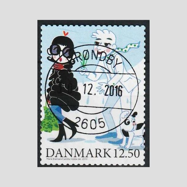 FRIMRKER DANMARK | 2010 - AFA 1639E - Vintereventyr - 12,50 Kr. flerfarvet - Pragt Stemplet