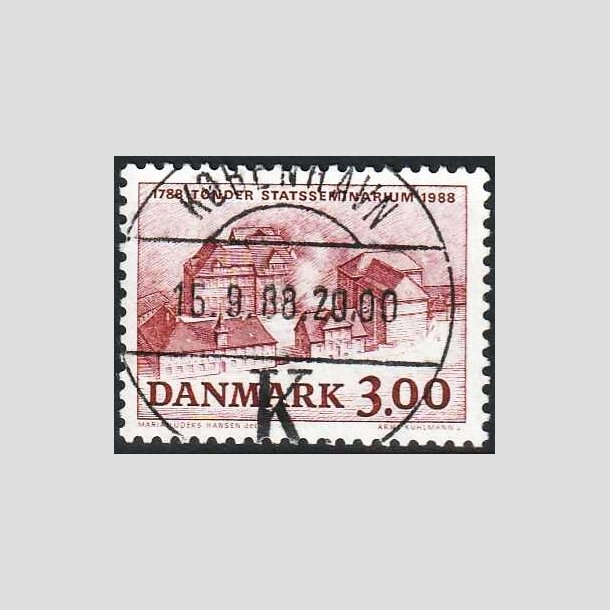 FRIMRKER DANMARK | 1988 - AFA 916 - Tnder Statsseminarium 200 r - 3,00 Kr. - Pragt Stemplet