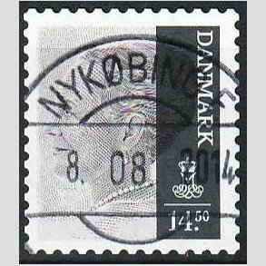 FRIMRKER DANMARK | 2013 - AFA 1725 - Dronning Margrethe - 14,50 Kr. gr - Pragt Stemplet