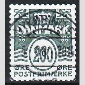 FRIMRKER DANMARK | 2010 - AFA 1447E - Blgelinie - 200 re olivengrn - Pragt Stemplet 