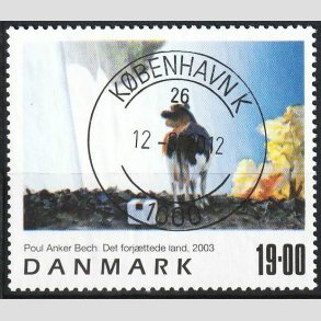 FRIMRKER DANMARK | 2003 - AFA 1362 - Frimrkekunst 6. - 19,00 Kr. Poul Anker Bech - Pragt Stemplet