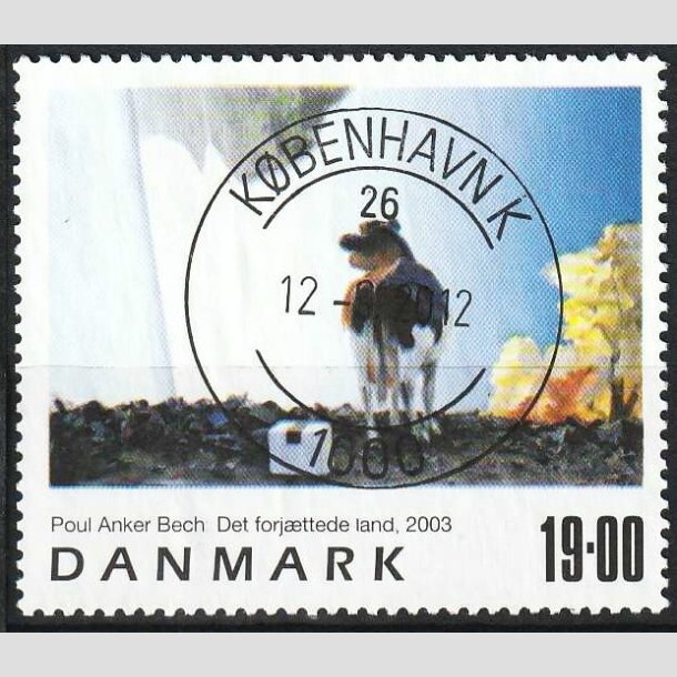 FRIMRKER DANMARK | 2003 - AFA 1362 - Frimrkekunst 6. - 19,00 Kr. Poul Anker Bech - Pragt Stemplet